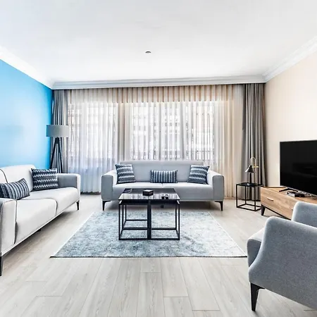 아파트 Flat W Balcony Near Moda Coast In Kadikoy 이스탄불